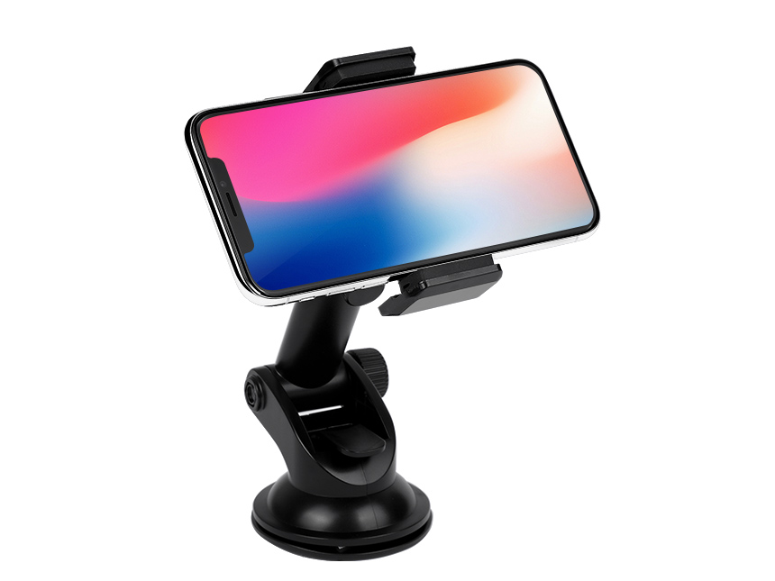 Qi Wireless Fast Charger Car Mount with Automatic Infrared Sensor - A0608