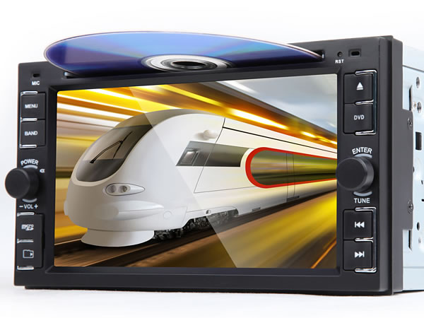 6.2 Inch Digital Touch Screen AVI/CD/VCD/MP3/DVD Player