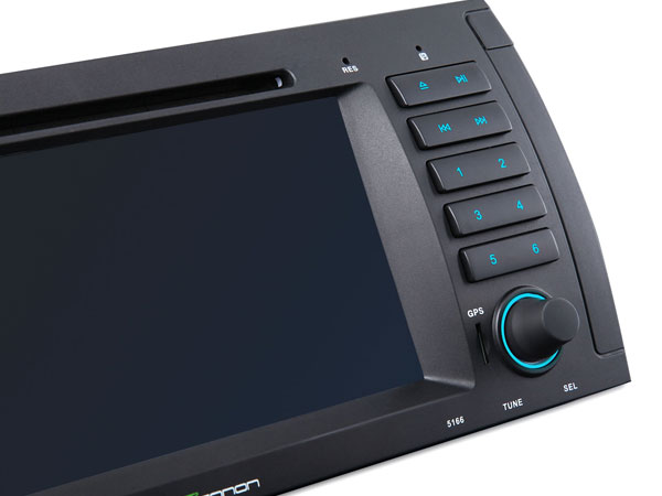 7 Inch Digital Touch Screen Car DVD Player with Built-in GPS For BMW E39 + Map Optional
