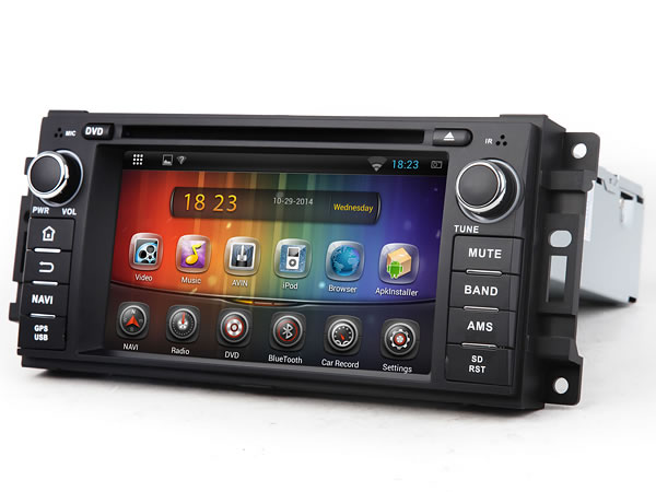 Android 6.2 Inch Capacitive Touch Screen Car DVD GPS For Jeep(Upgraded to Android Unit GA5177F)