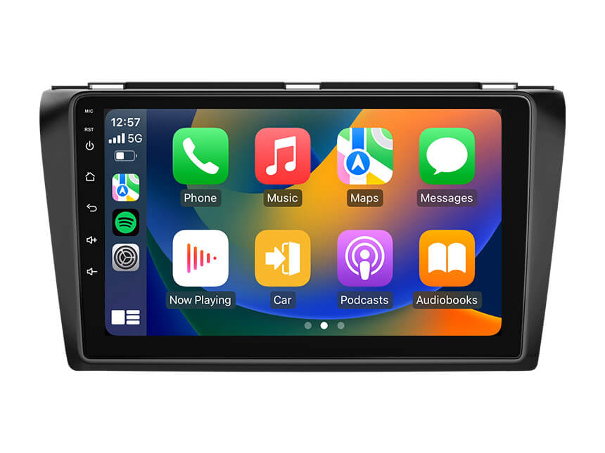 Eonon 04-09 Mazda 3 Android 13 Wireless CarPlay & Android Auto Car Radio with 9 Inch IPS Touch Screen