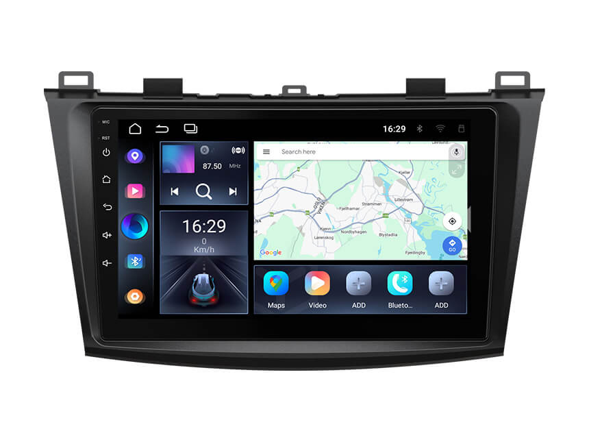 Eonon Eonon 10-13 Mazda 3 Android 13 Wireless Apple CarPlay & Android Auto Car Radio with 2GB RAM 32GB ROM & 9 Inch IPS Touch Screen
