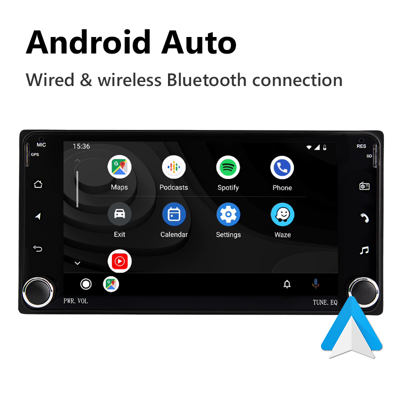 Eonon Toyota Android 11 Car Stereo 7 Inch IPS Display Car GPS Navigation Wireless Apple CarPlay & Android Auto Head Unit